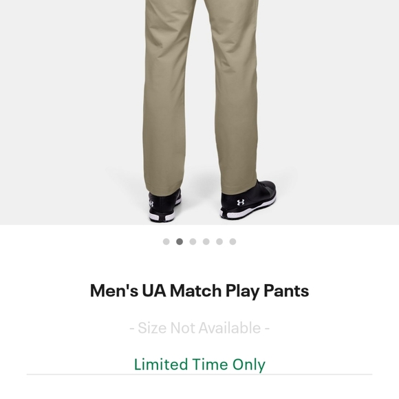 Under Armour Match Play pants 34x30 - Picture 2 of 4
